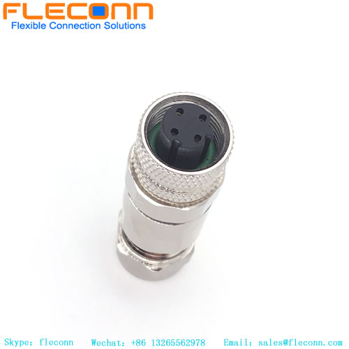 M12 Connector 4 Pin