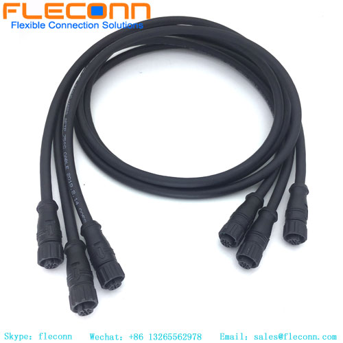 M12 5 Pos A-Coded Connector Cable
