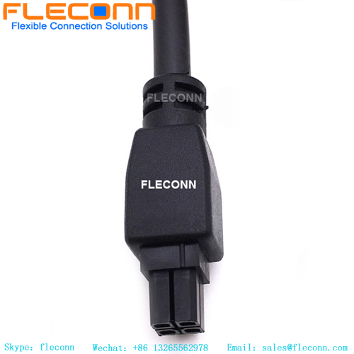 Molex Micro fit 3.0 Cable, 2451320420 4Pin 3.0mm Pitch Wire to Board Connector Overmolded Cable Wire Harness