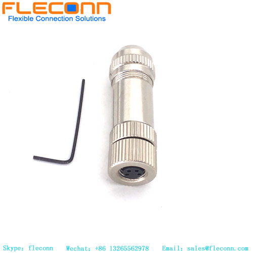 M8 4 Pin Circular Connector