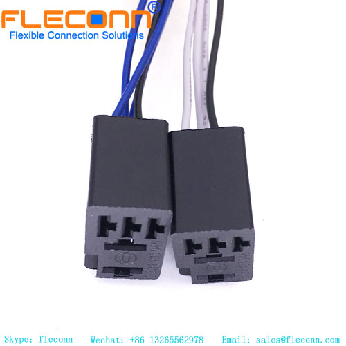 TE Automotive Relay Socket 1-1904145-6 5 Pin Connector Wire Harness
