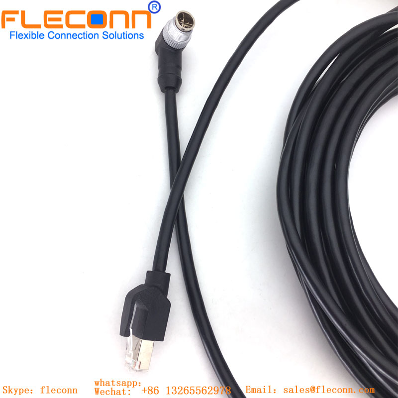 M12 Ethernet To RJ45