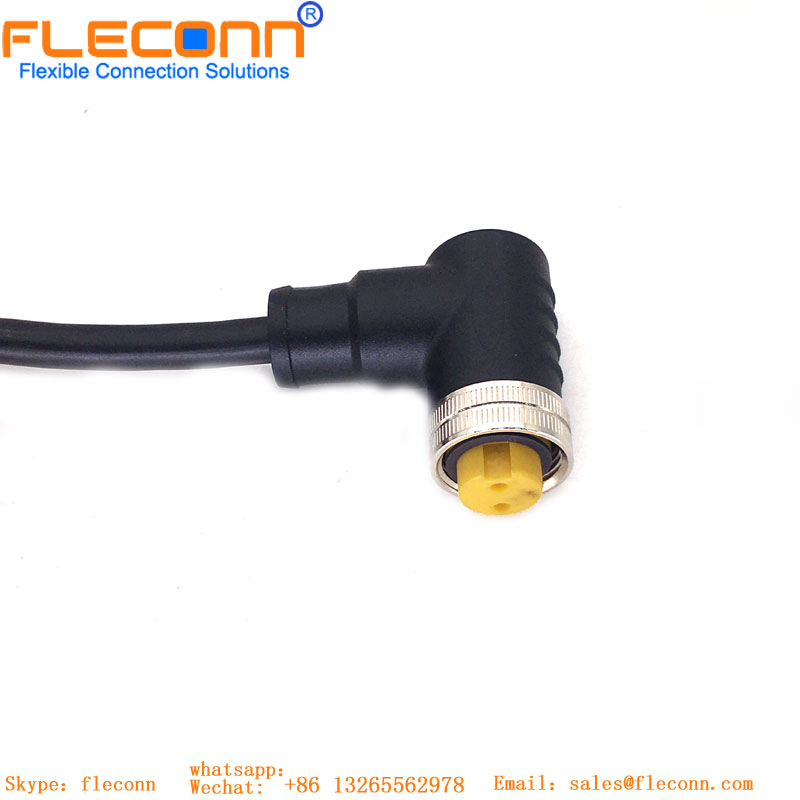 7/8 2 Pin Right Angle Connector Cable