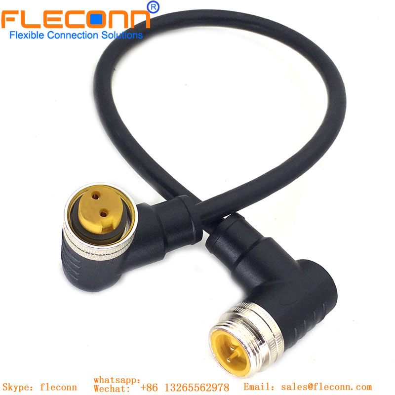 7/8" 2 Pin Female To Male Cable