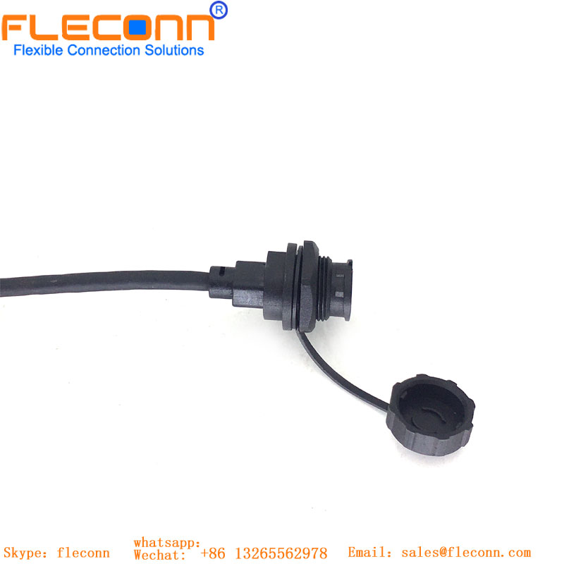 Panel Mount Single USB 3.0 Male Extension Cable Panel Mount Single USB 3.0 Male Extension Cable