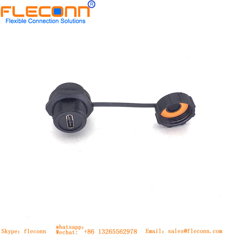 USB C Panel Mount Socket