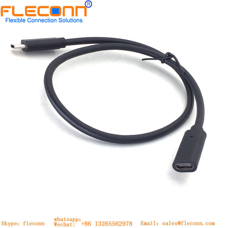 USB Type C Male USB Extension Cable