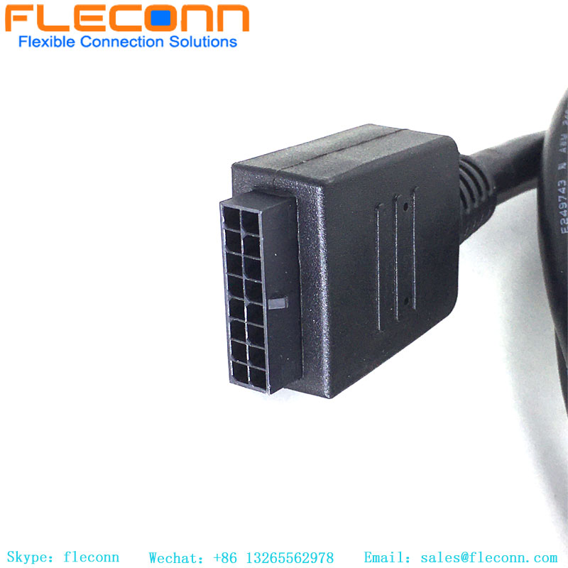 Molex micro-fit 43020-1600 16Pins overmolded Wiring Harnesses